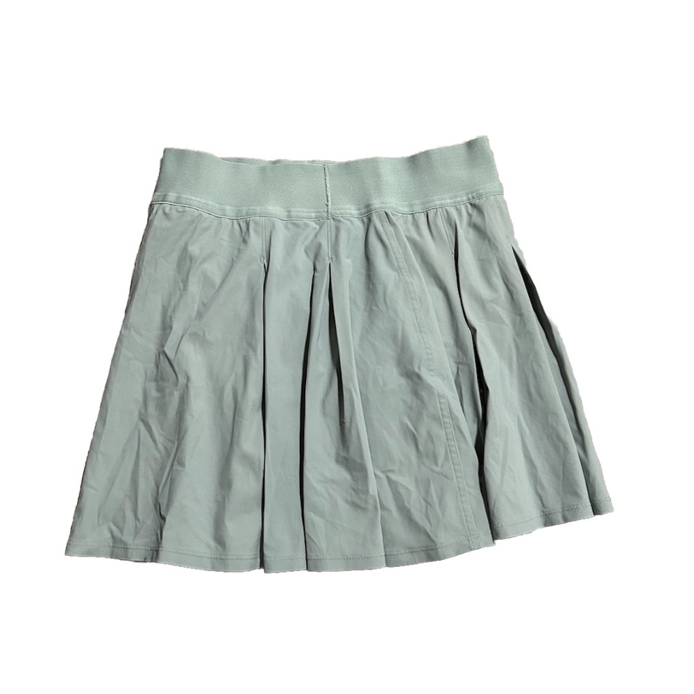 Lululemon Tennis Time Skort Sz 4 Silver Blue